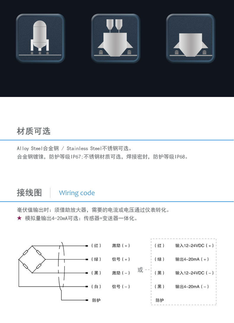 料罐称重传感器