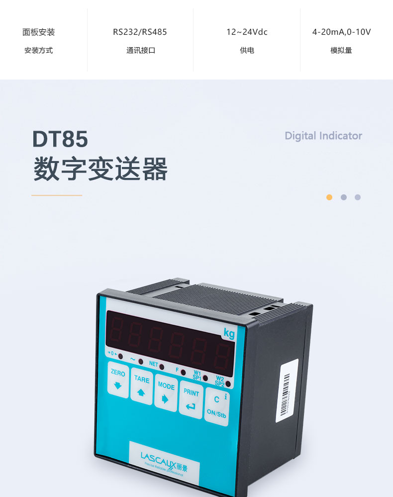 DT85称重控制器